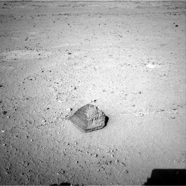 NASA image: Jake Matijevic Contact Target for Curiosity
