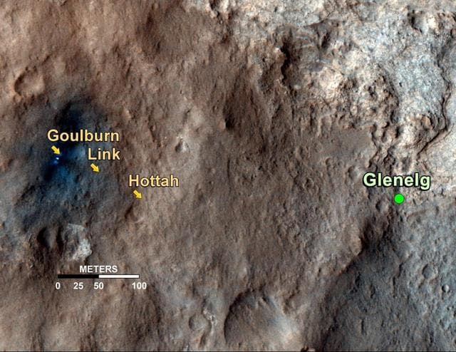 NASA image: Curiosity Roadside Discoveries