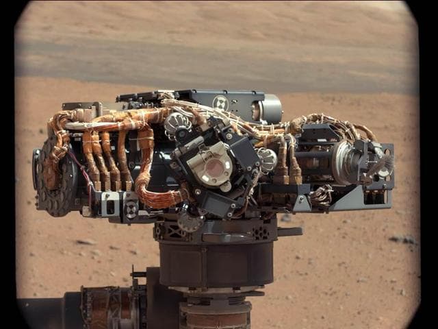 NASA image: Hello, MAHLI