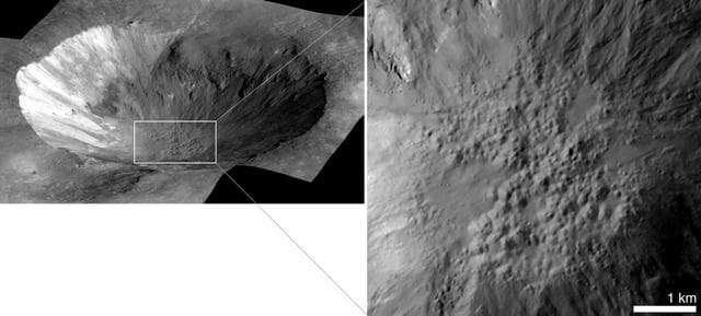 NASA image: Cornelia is the Pits