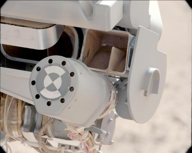 NASA image: Sand Filtered through Curiosity Sieve