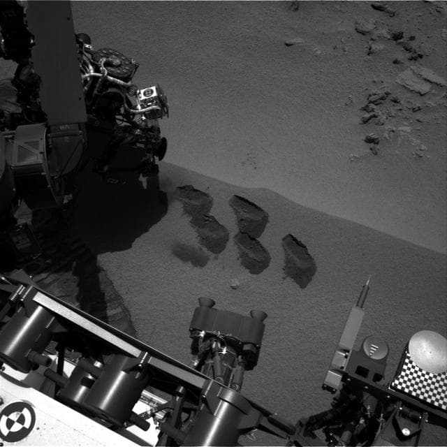 NASA image: Five Bites Into Mars