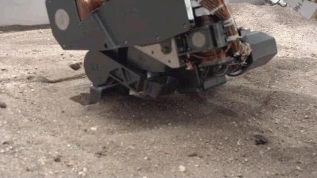 NASA image: Test Scooping for Mars Rover Curiosity