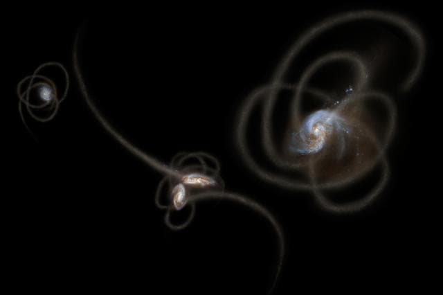 NASA image: Spitzer Sees Stray Starlight Artist Concept