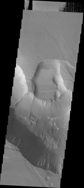 NASA image: Landslide Deposits