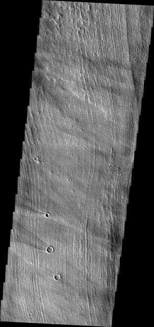 NASA image: Arsia Sulci
