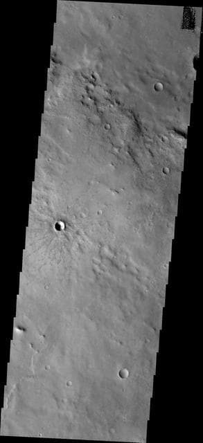NASA image: Winslow Crater