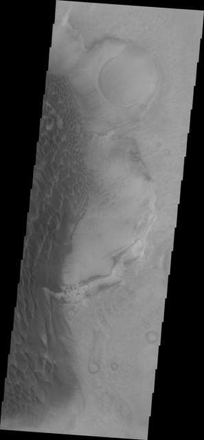NASA image: Rabe Crater Dunes