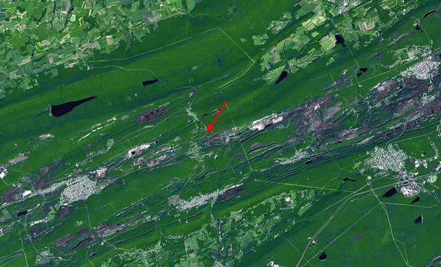 NASA image: Centralia, Pennsylvania