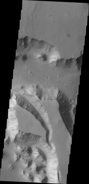 NASA image: Mega Gully