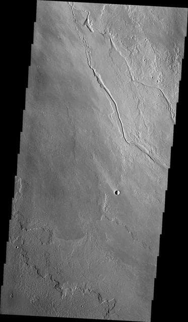 NASA image: Lava Channels