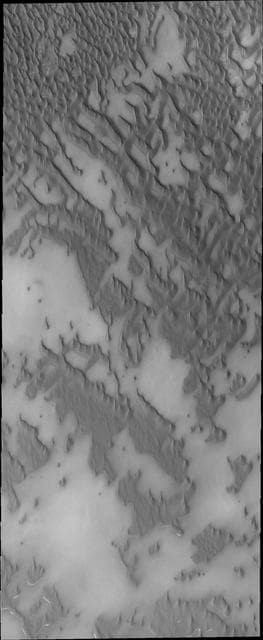 NASA image: Polar Dunes