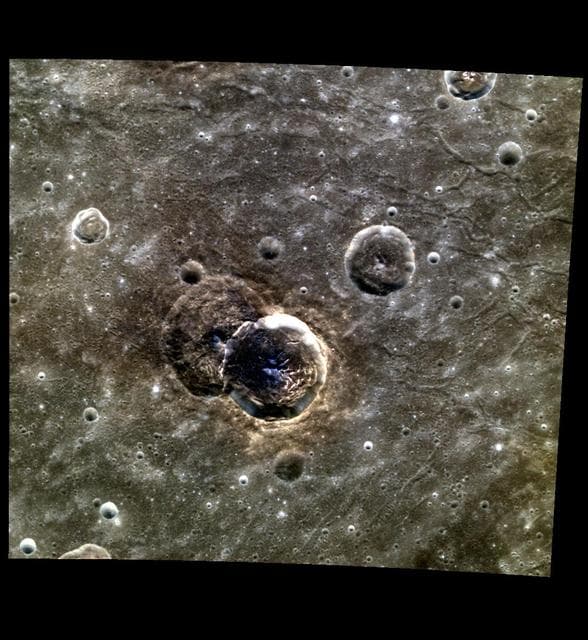 NASA image: A Light and Dark Duo