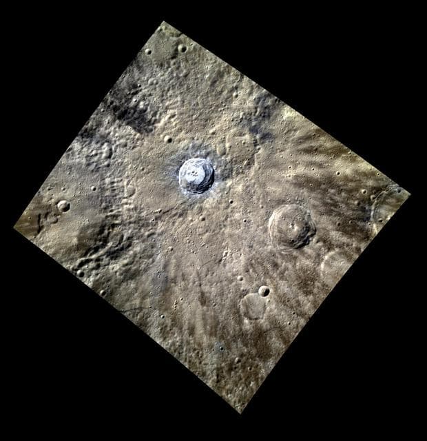 NASA image: Blue and Rayed