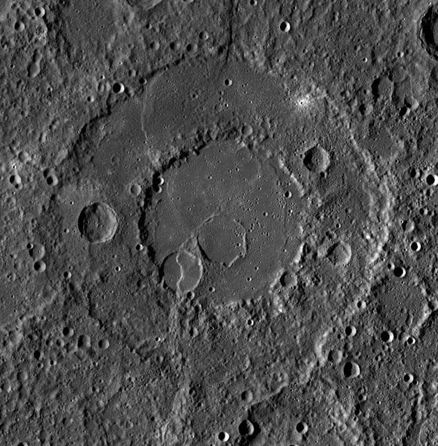 NASA image: Peak-Ringed Renoir