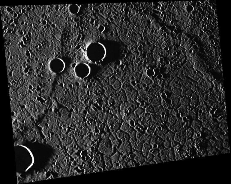 NASA image: Cracked Actor