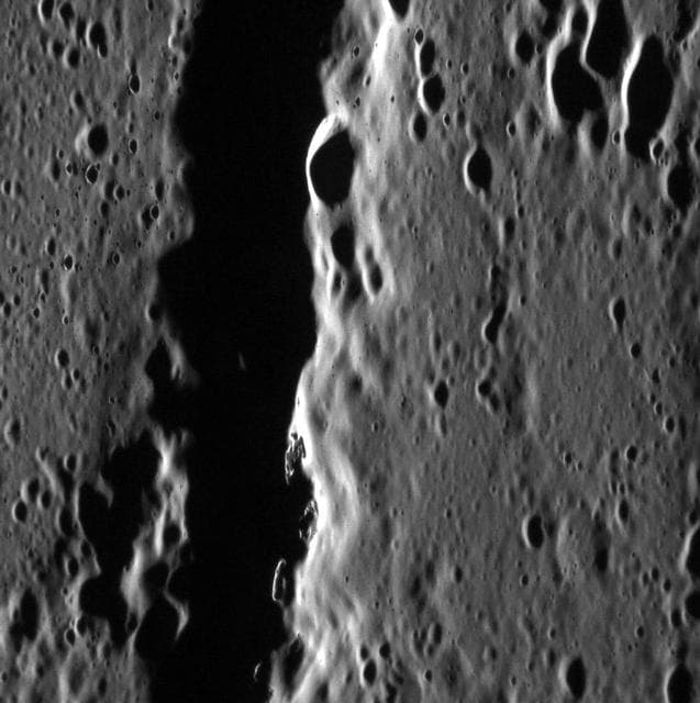 NASA image: Hollowed Hills