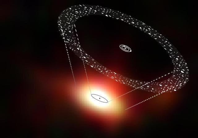 NASA image: A Vast Disk of Comets Artist Concept