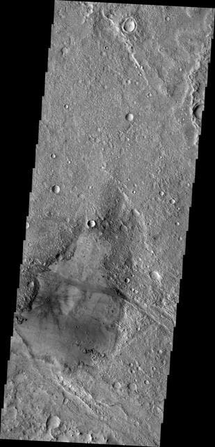 NASA image: Young Crater