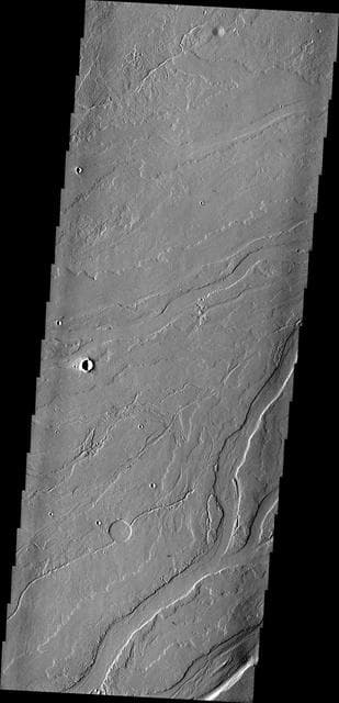 NASA image: Lava Channels