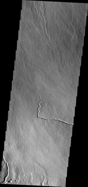 NASA image: Lava Channels