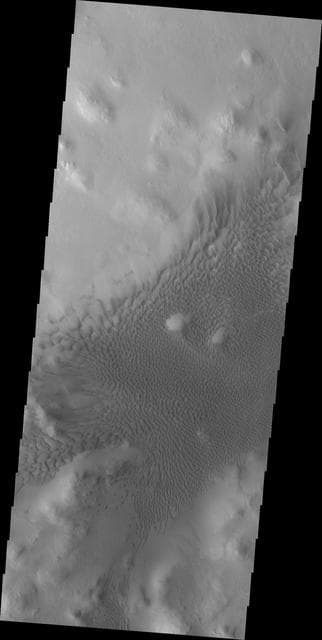 NASA image: Lyot Crater Dunes