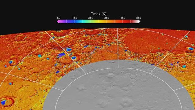 NASA image: Maximum Surface Temperature near the North Pole