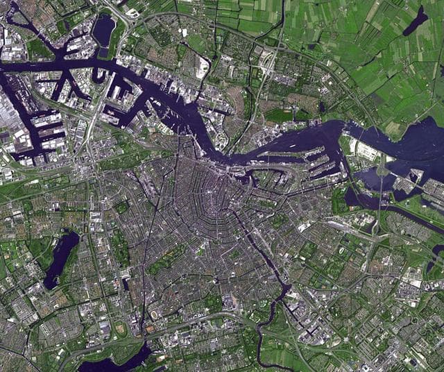 NASA image: Amsterdam, Netherlands