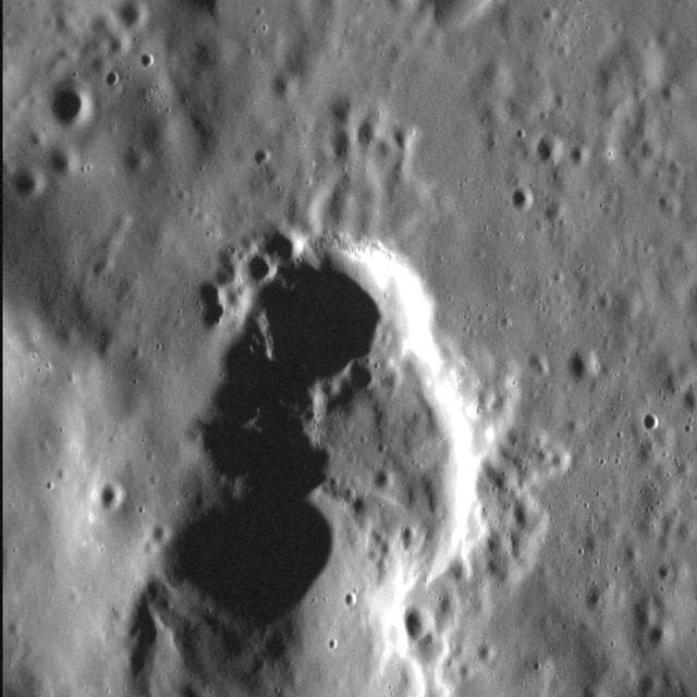 NASA image: Volcanic Vent? Vacant Void!