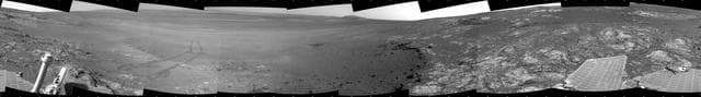 NASA image: Opportunity Surroundings on Sol 3071, on Whitewater Lake Outcrop