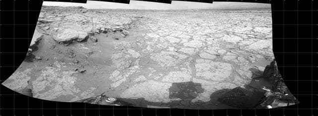 NASA image: At Edge of Yellowknife Bay, Sol 130