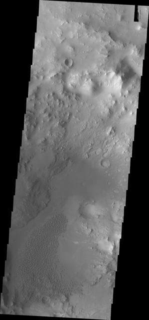 NASA image: Hargraves Crater Dunes