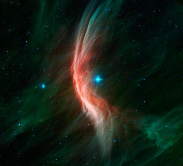 NASA image: Massive Star Makes Waves