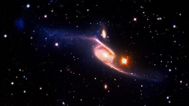 NASA image: Dwarf Galaxy Spotted