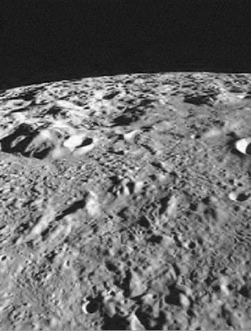 NASA image: Mare Orientale Flyover