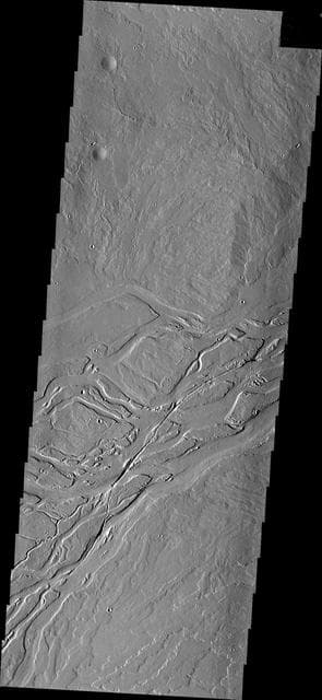 NASA image: Lava Channels