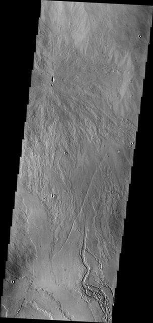 NASA image: Lava Channels