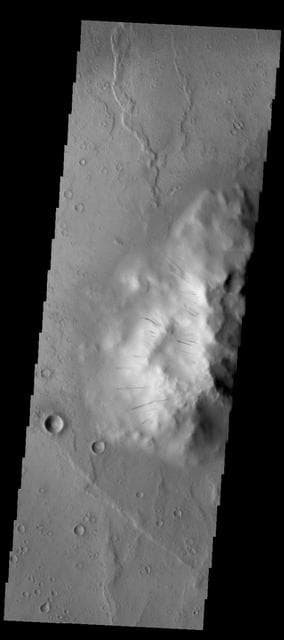 NASA image: Dark Slope Streaks