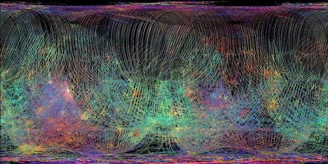 NASA image: Spectral Fireworks