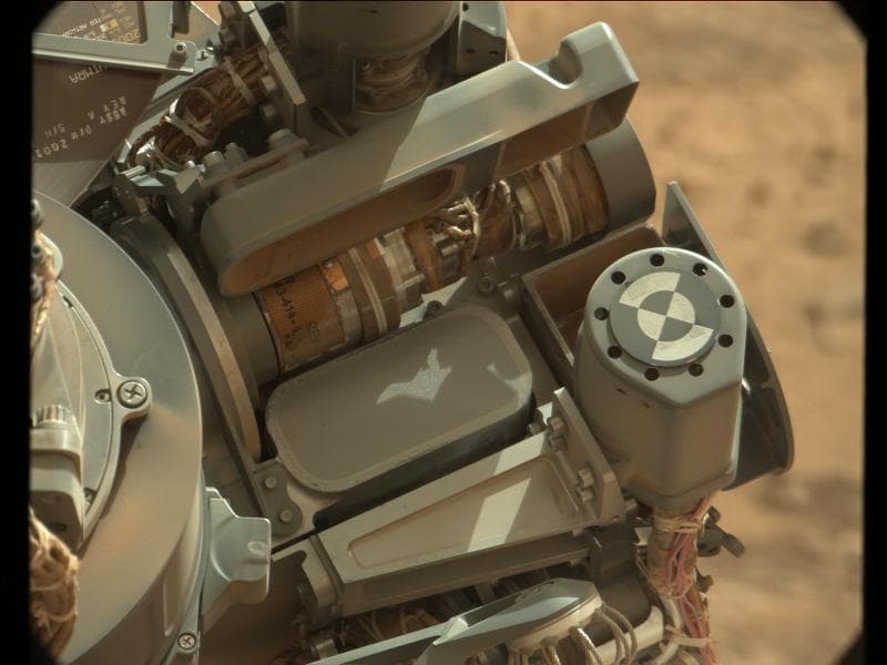 NASA image: Sifting Martian Samples