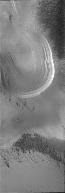 NASA image: South Polar Layers