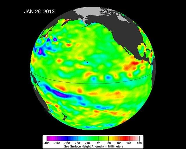 NASA image: Pacific Locked in La Nada Limbo