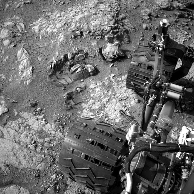 NASA image: View From Camera Not Used During Curiosity First Six Months on Mars