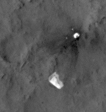 NASA image: MSL Parachute Flapping in the Wind