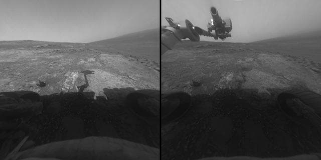 NASA image: Sky Gets Dustier Between Opportunity Sols 3296 and 3301