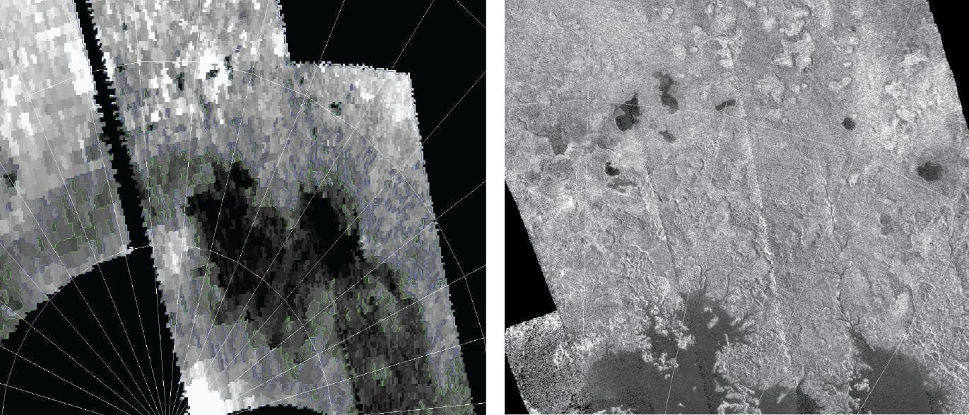 NASA image: Titan Lake Country