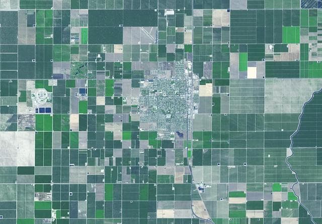 NASA image: Wasco, California