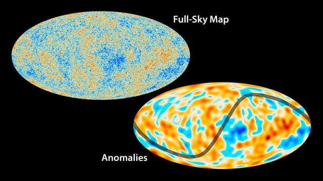 NASA image: Peculiar Features in Patterns of Ancient Light