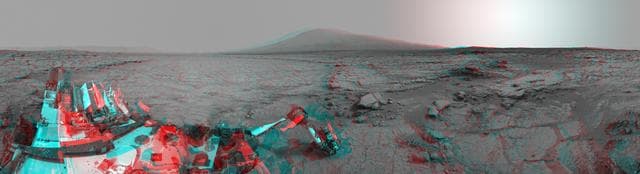 NASA image: Mars Stereo View from John