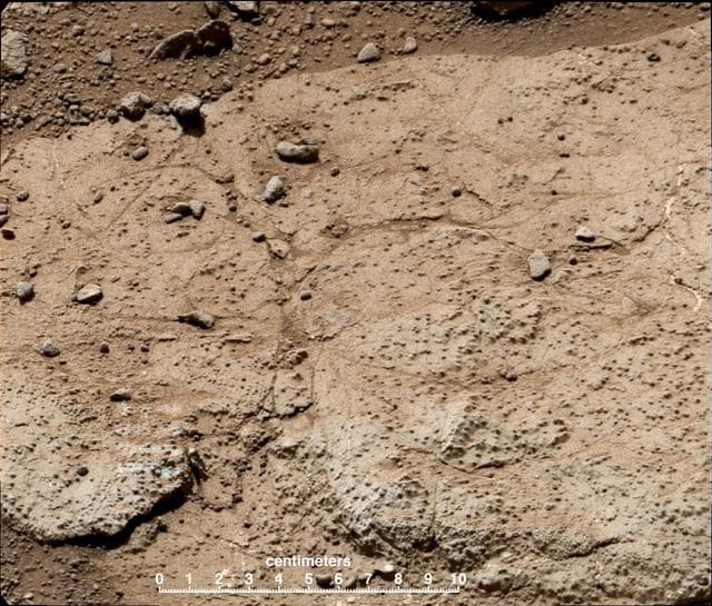 NASA image: Cumberland Target for Drilling by Curiosity Mars Rover